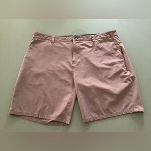 Vuori Mens Aim Shorts Marsala Size 38